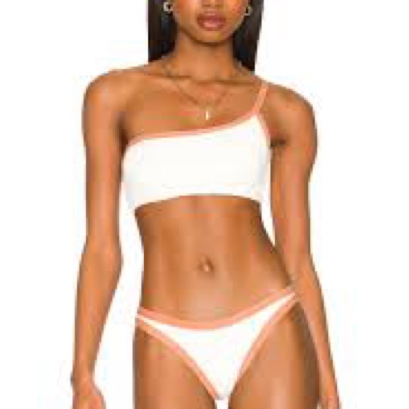 l*space Other - L*space Axel Bikini Top NWT in cream and tan